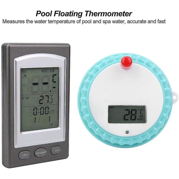 Flydende pooltermometer Wifi pooltermometer, flydende pool