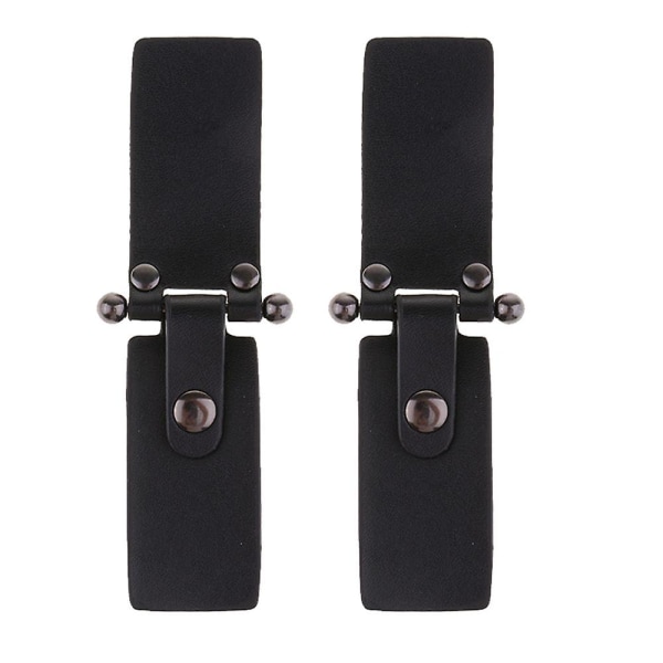 PU-läder Spännen Haberdashery Toggle Knappar