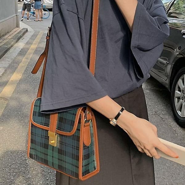 Retro Klassisk Messenger Bag Koreansk Versjon
