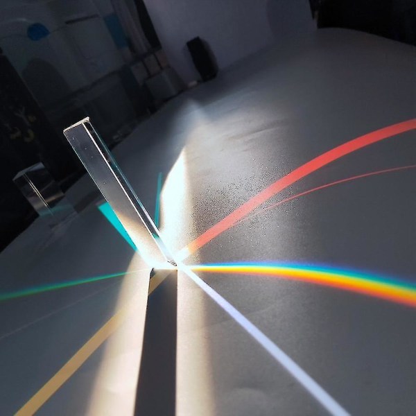 Optisk glas retvinklet reflekterende trekantet prisme