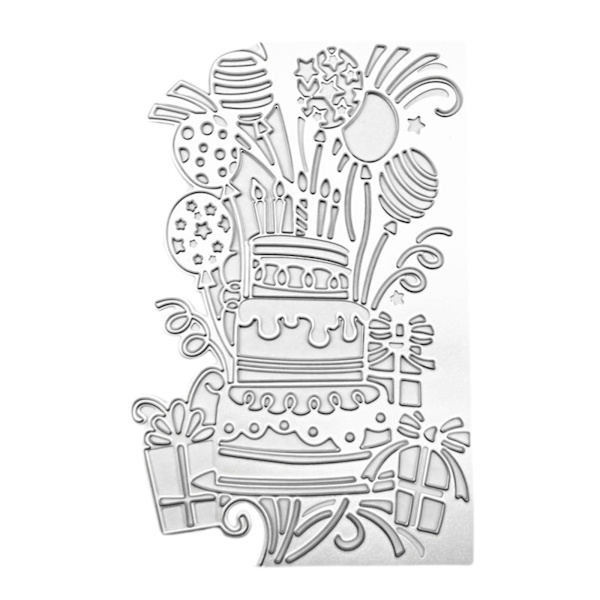 Kakkort Metallskärverktyg Stencil Scrapbooking Diy Album Stämpelpapper Kort
