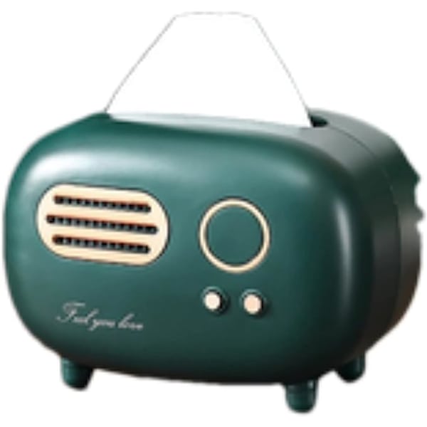 Kreativ servettbehållare vardagsrum lätt lyx hem matsal papper låda fjärrkontroll C small green