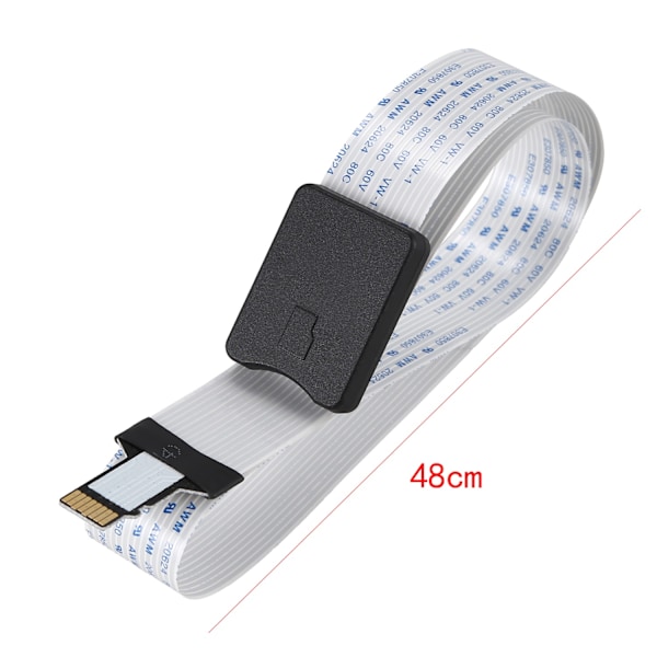 Förlängningskabeladapter Flexibel förlängare för Micro-SD till TF-kort för Anet A8 Select Mini/GPS/TV 3D-skrivare