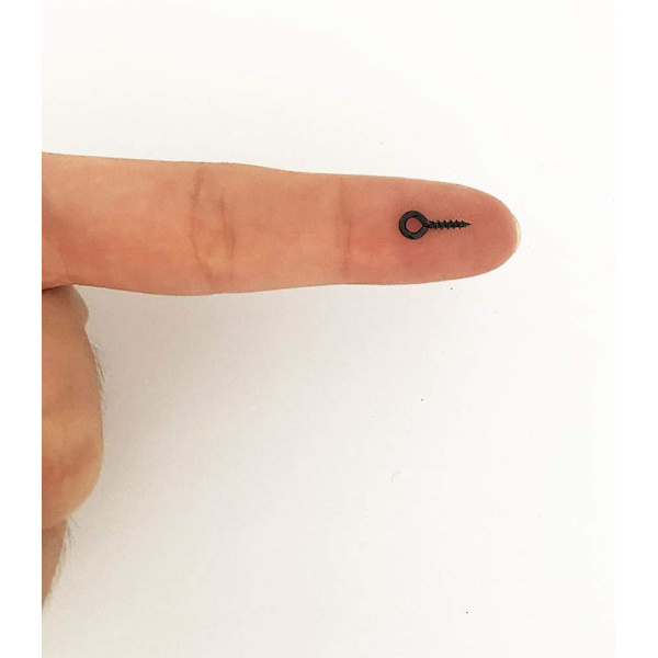 Små Mini Skruer Øjne Pin Krog - Til Smykkefremstilling, Korkflasker, Harpiks, Perle Og Mere