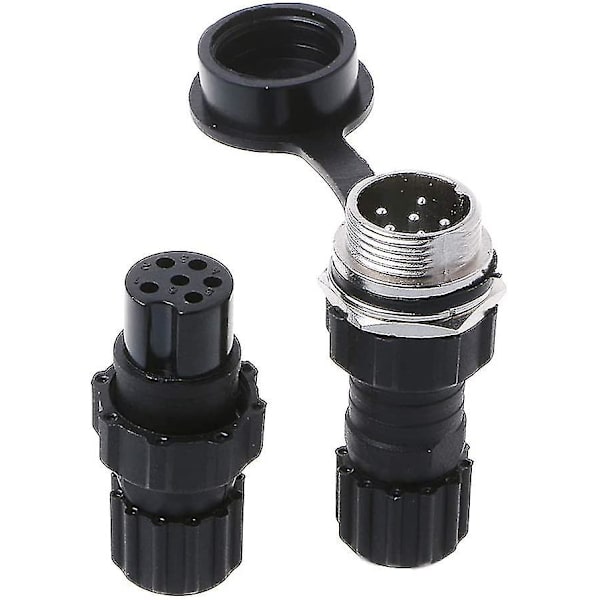 Gx16 Vanntett Luftfartskontakt Plugg Sokkel Sensor Encoder 2/3/4/5/6 Pin Ny - 4 Pin
