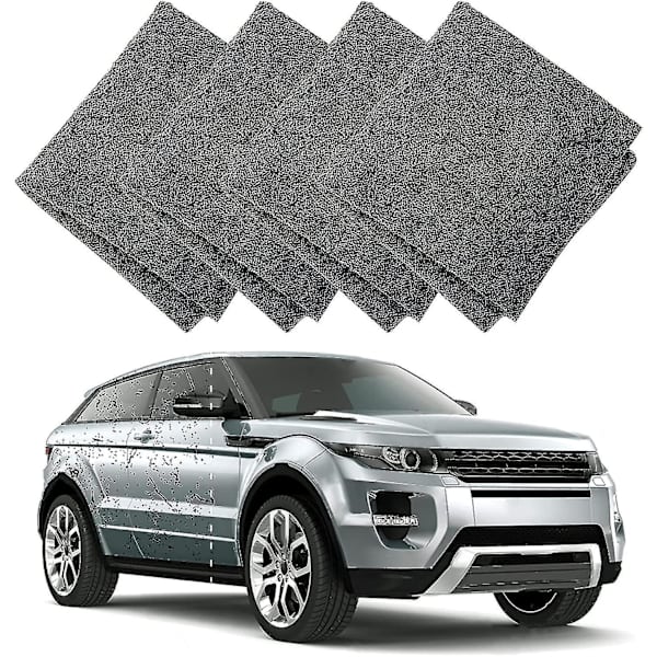 4 pakker Nano Sparkle klud til fjernelse af ridser på bilen Nano Magic klud nem at polere overfladen