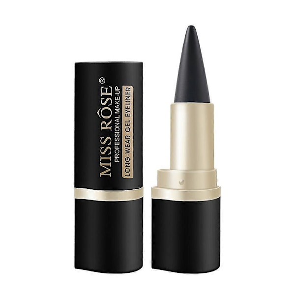 MISS ROSE Naisten vedenkestävä tahraamaton eyeliner-geelikynä, pitkäkestoinen meikki