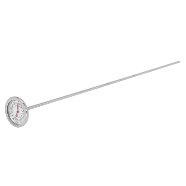 Kompostjord Termometer med Lang Stang - Hurtig Respons Rustfrit Stål 20 Tommer - Måleprobe - Fahrenheit