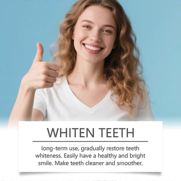 Oralhoe Fresh Mint Tandkräm Tar bort fläckar Dålig andedräkt Vitgörande Emaljskydd