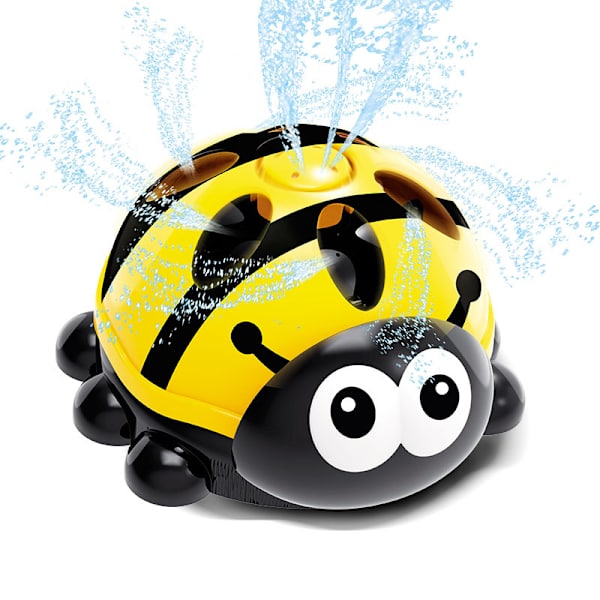 Vannpistol leketøy marihøne (gul) utendørs vannmoro for barn ladybug (yellow)