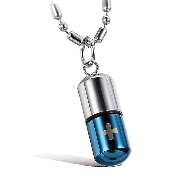 Jewelry Stainless Steel Capsule Pendant Chain