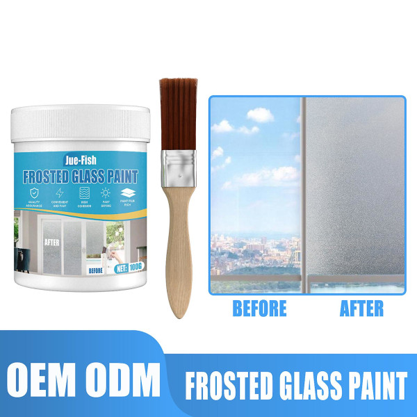 Vindusfilm Frostet Glassmaling Hvit Glass Vindusmaling Spray Til Hjemmedusj