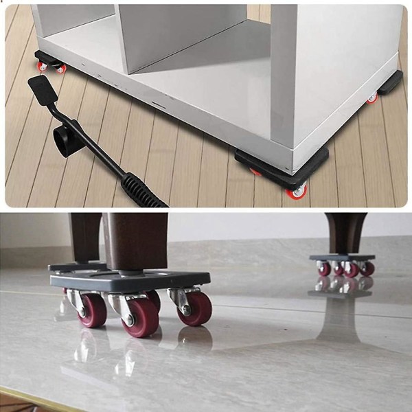 400 kg Heavy Duty Möbellyftare Transport Mover Lifter Sliders Easy Furniture Mover Tool Set