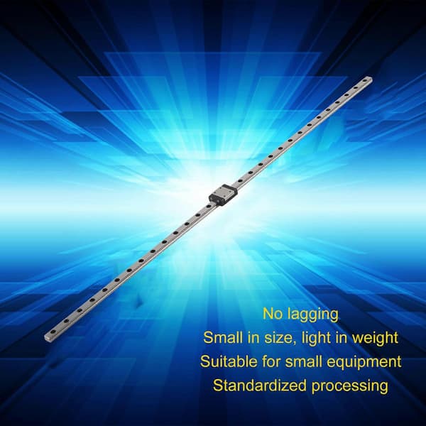 MGN7 Mini Lineær Skinne CNC Lineær Skyveguide for 3D-skriverdeler Automatisert Utstyr