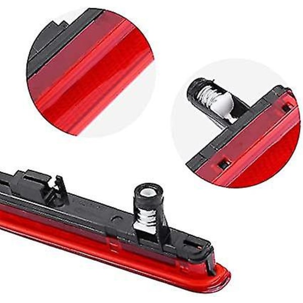 Takavalon jarruvalo, punainen LED-takavalon jarruvalo T5 Multivan Transporter 03-15 Oem: 7e0945097a/7e0945097c1kplpunainen