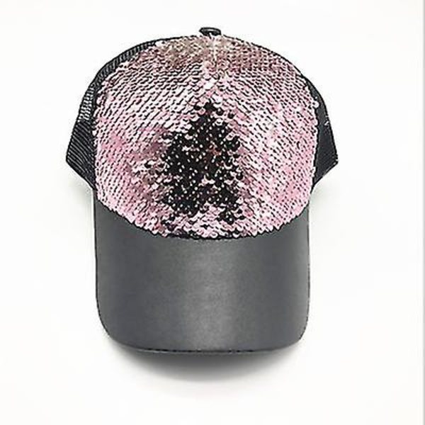Muodi Baseball-lippis Naisten Säädettävä Lippi Renttu Hattu Heijastavat Paljetit Muoti Snapback Kesä Aurinko Hatut Casquette Gorras 4