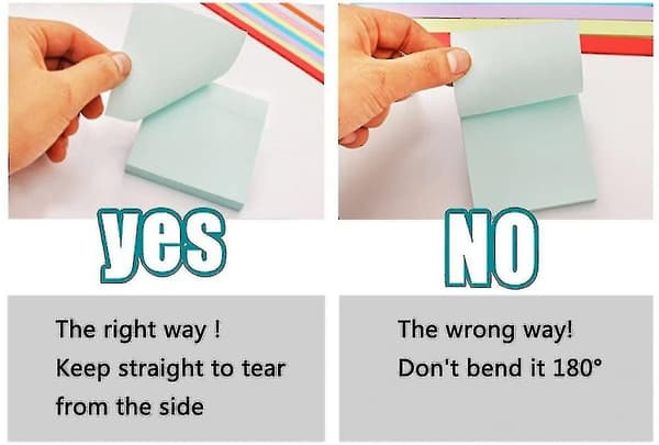 Sticky 3x3 -stick 6 6 Pads, 100 Sheets/pad