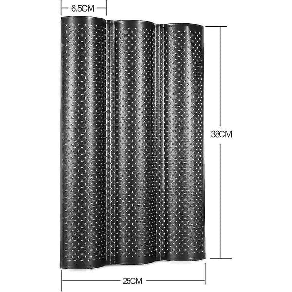 Non-stick Perforert Baguetteform For Fransk Brødbaking