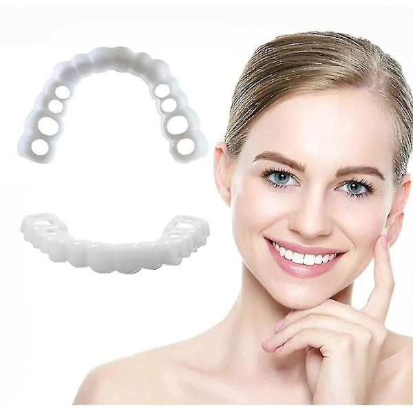Snap On Teeth Veneers, perfekte midlertidige erstatninger for tenner