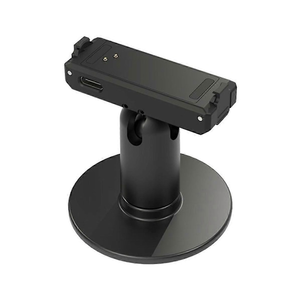 Justerbart snabbfäste USB Type-C Laddning Magnetiskt Pivotstativ Fäste för GO 3 Kamera