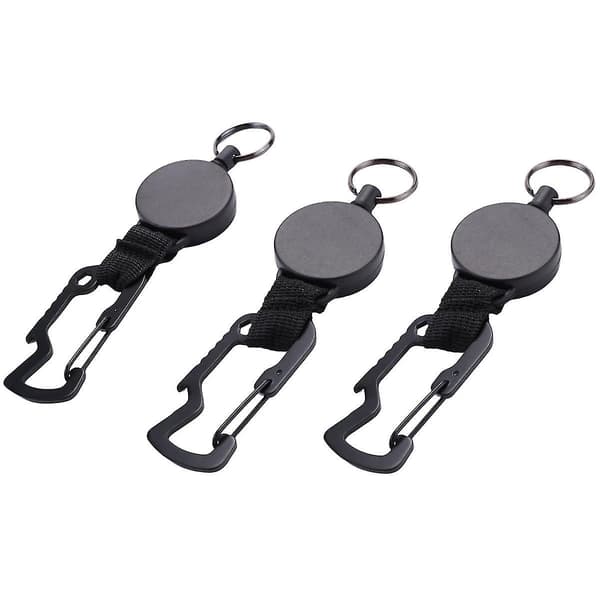 Retractable Keychain - Heavy Duty Holder Reel With Multitool