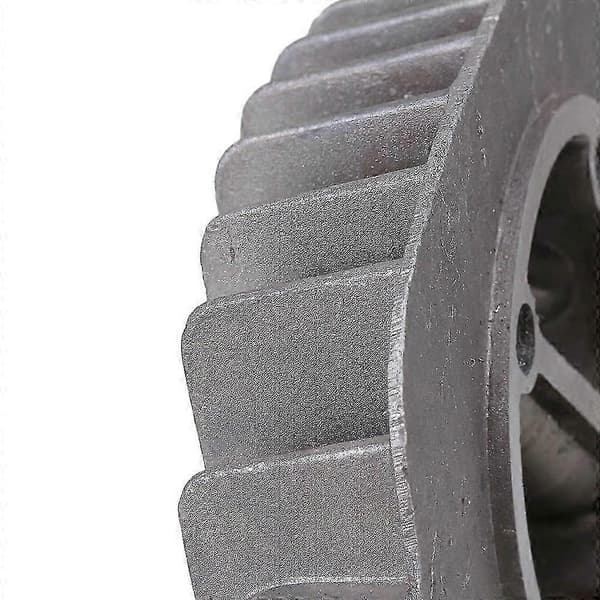 Metalcylinderhoved med indvendigt gevind til luftkompressor Grå 15mm