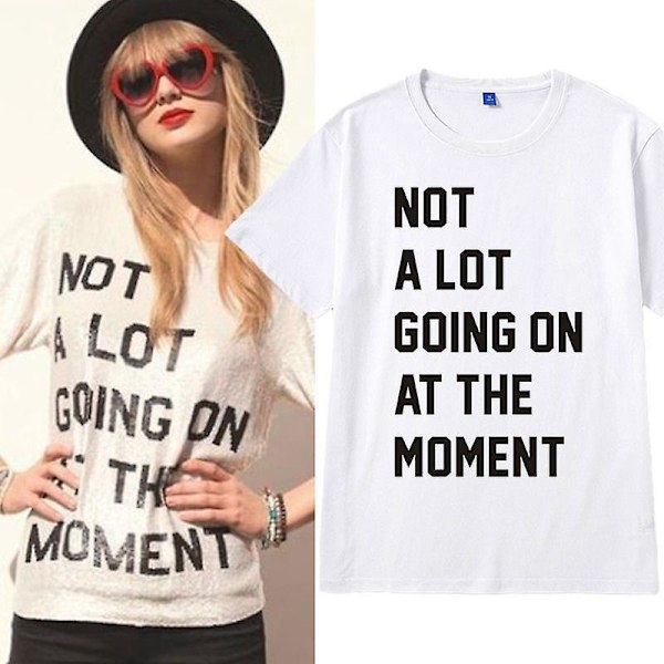 Taylor Swift Lyhythihainen T-paita Konserttiin