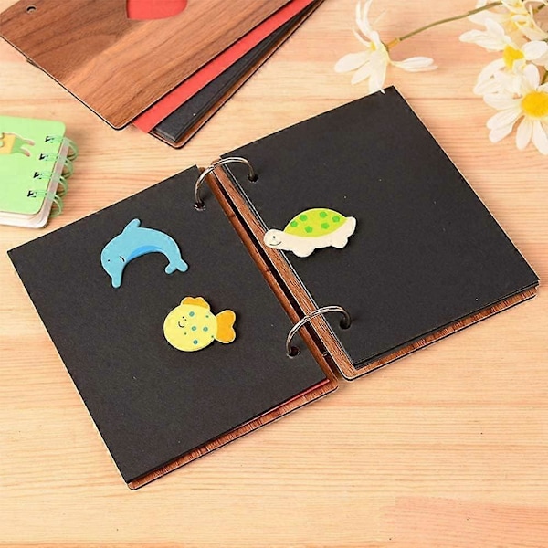 Fotoalbum i tre, DIY scrapbook-album, DIY bryllupsalbum
