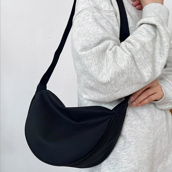 Solid Color Messenger Bag For Damer Vanntett Skulderveske Søte Dumpling  Bags 1146 | Fyndiq