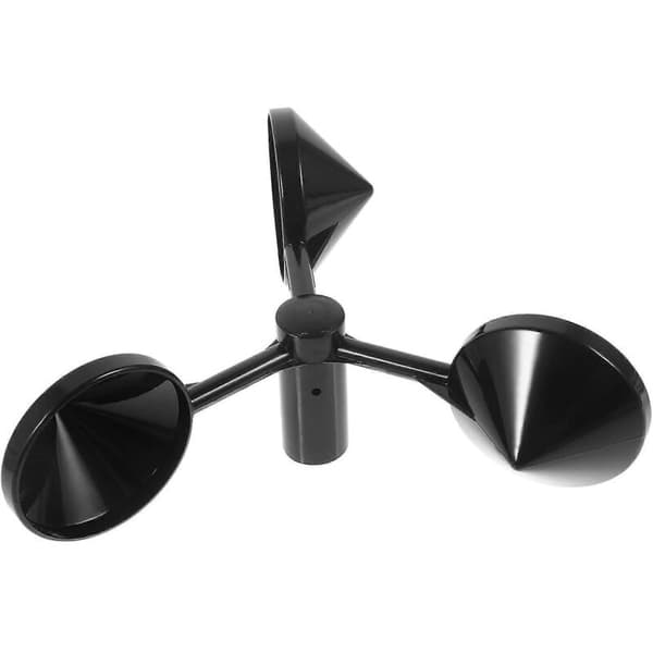 Anemometer, vindhastighetssensor, 3-kopps anemometer, strømforsyning