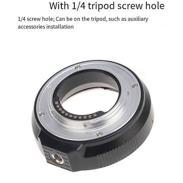 4/3 til /3 Kamera Adapter Ring Auto Fokus Linse Mount for
