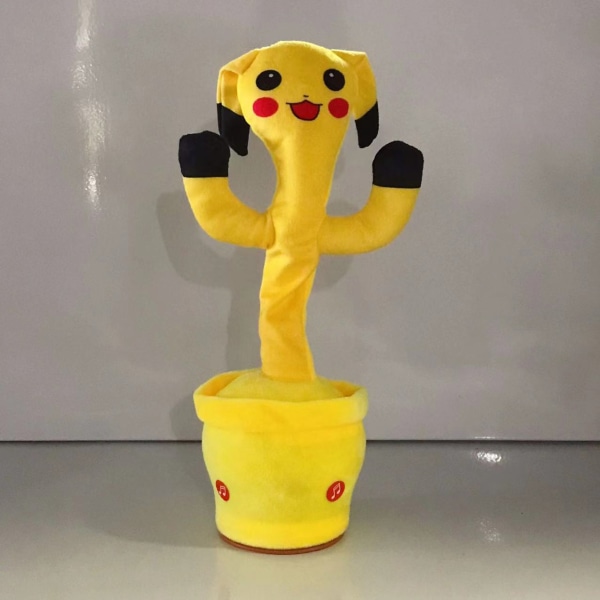 Dansende kaktus gjentar det du sier, syngende kaktus leker pikachu