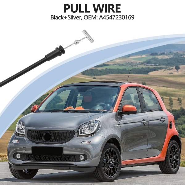 Alkuperäinen Smart Forfour(454) ETU Ulko-ovenkahvan kaapeli A4547230169