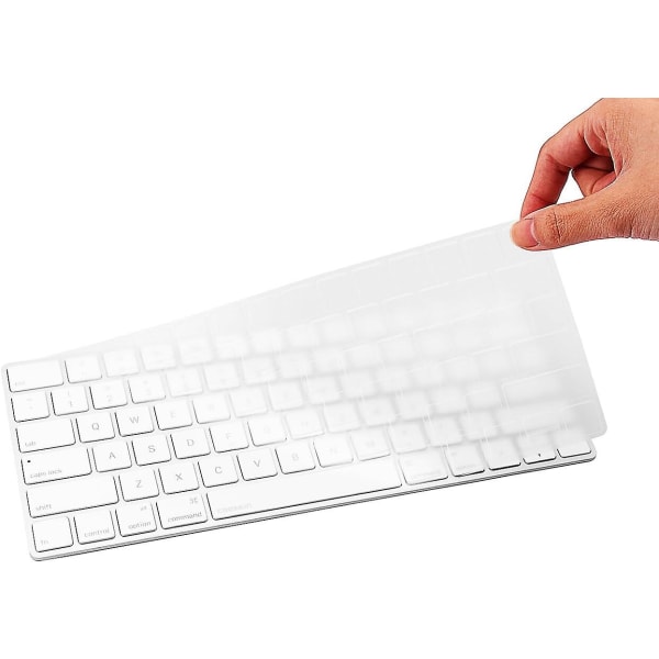 Keyboard Cover Skin for Apple Wireless Magic Keyboard Ultra Thin Clear Myk TPU Type Protector, 2015 amerikansk versjon (MLA22LL/A)