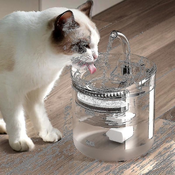 Automaattinen kissan juomalähde 2l Pentu kissan juomalähde