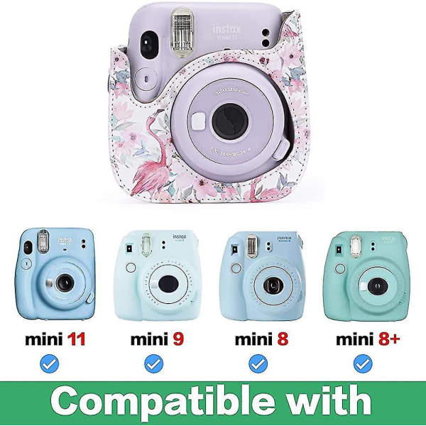 Kameraveske kompatibel med Fujifilm Instax Mini 11/9/8/8 + Instant Camera