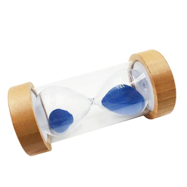 Plastik Timeglas Timeglas Sandur Desktop Ur Blå 30 Minutter