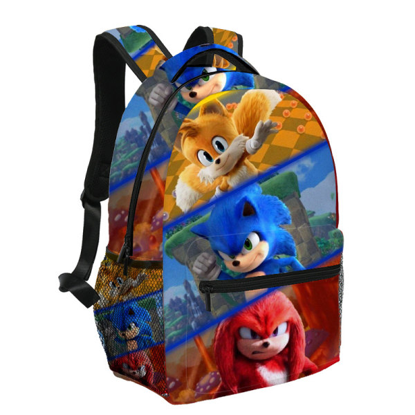 2023 Ny Sonic Ryggsekk Skoleveske 2