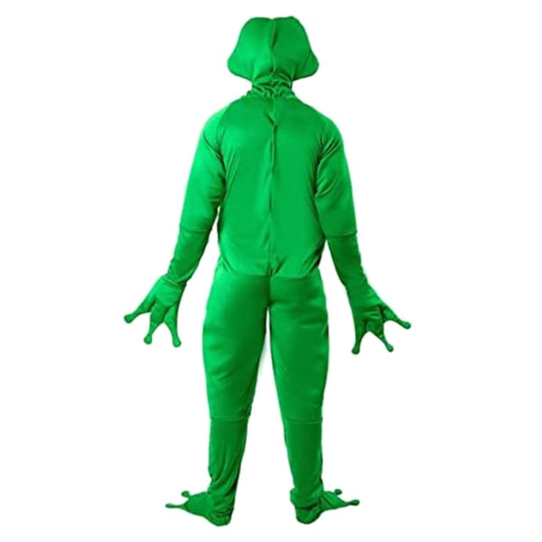 Halloween-groddräkt för män, öppen ansiktsoverall, cosplay-groddräkt, roliga kläder för kvinnor XL