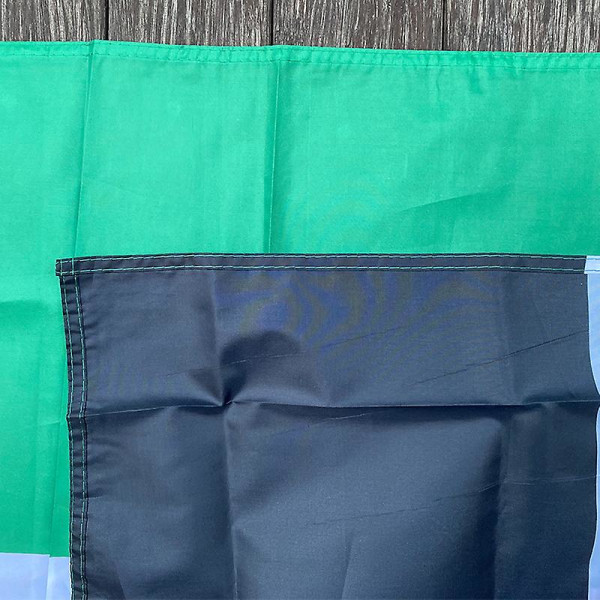 Gratis forsendelse Xvggdg 90x150cm Forenede Arabiske Emirater flag 3x5 fod Super Poly indendørs udendørs fodbold flag Polyester flag