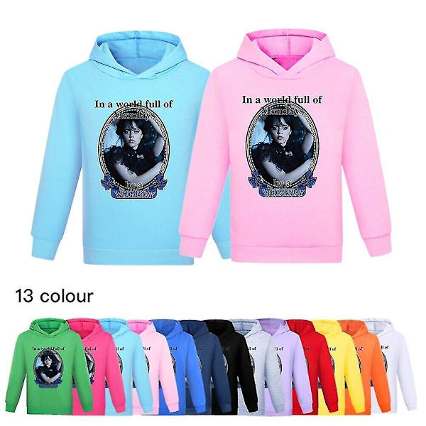 The Addams Family Wednesday Girls Kortærmet Hjemmenatkjole Pyjamas Kjole Green 110CM 2-3Y