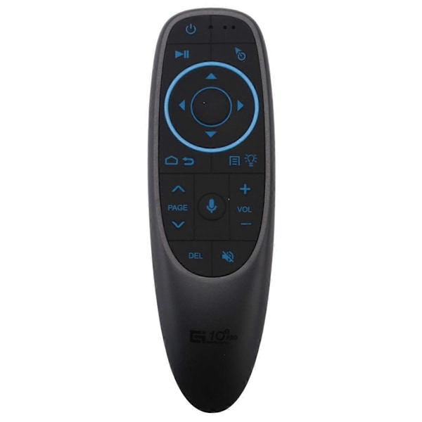 G10S Pro BT Airmouse Baggrundsbelyst Stemmefjernbetjening Trådløs til Afspiller IR Læring G10 Gyroskop til Android TV Boks