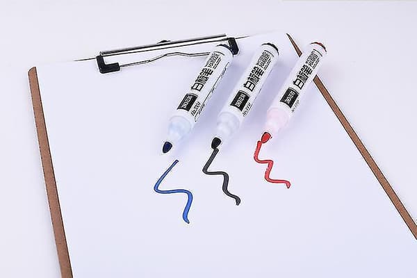 Sort sletbar whiteboardpen fineliner markør