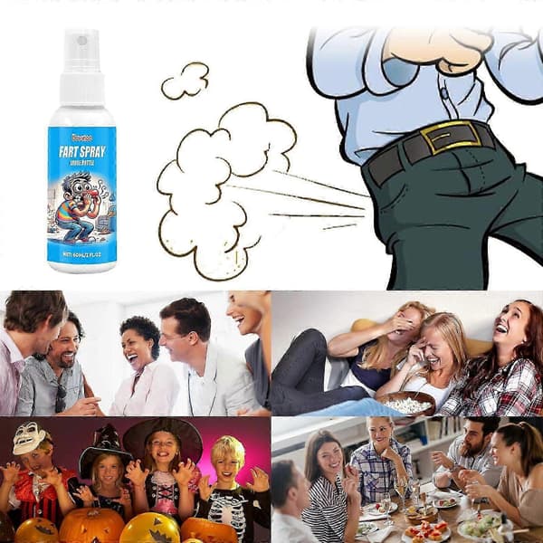 Stinkbombe Prank Aerosol Langvarig Lugtspray til Aprilsnar