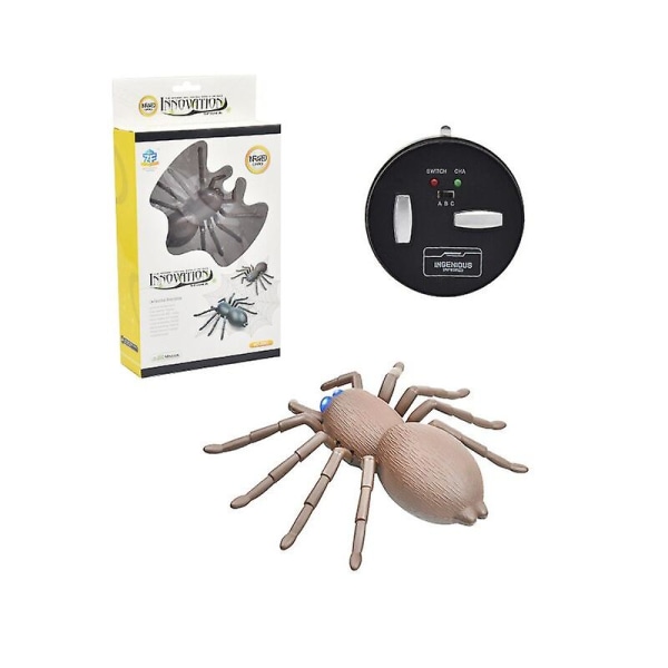 Simuleret insekt infrarød fjernbetjening dyr legetøj Rc skorpion edderkop mariehøne børn gave Spider