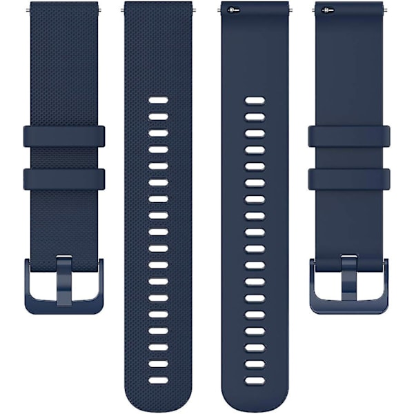 Yeejok Silikoniset urheilurannekkeet yhteensopivat Samsung Galaxy Watch 3 41mm 42mm/galaxy Watch Active 2 40mm 44mm/gear Sport, 20mm pehmeä kuntoiluranneke
