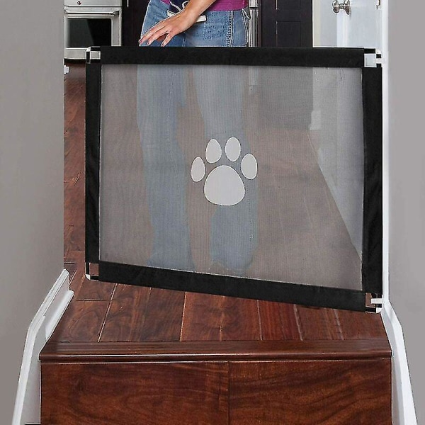 Enkel installasjon Låsbar hundeport - Pet Barrier Stair Gate (80 cm x 100 cm)