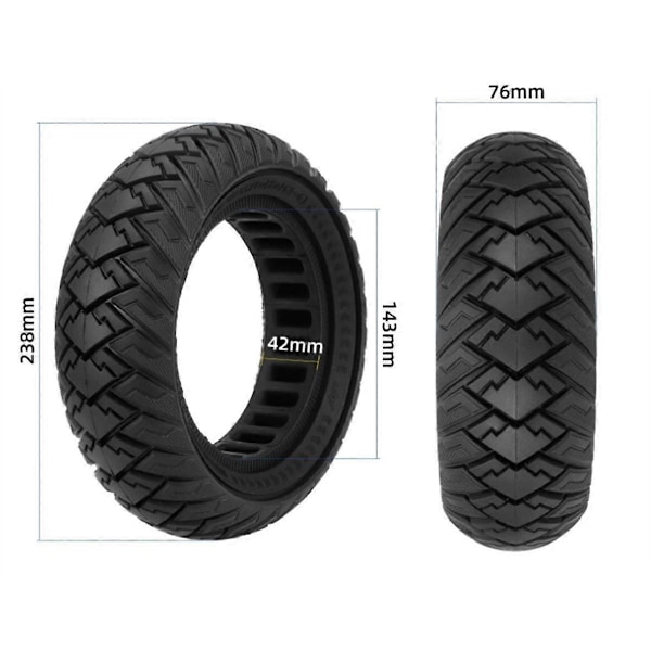 10 Tuuman sähköpotkulaudan rengas 10 X 3/255 X 80 (80/65-6) KU/ PRO//ZERO/ZERO/ZERO/ZERO/KAA/BO