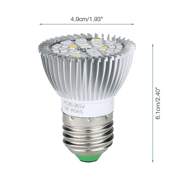 LED-vekstlys for innendørsplanter, fullspektrum