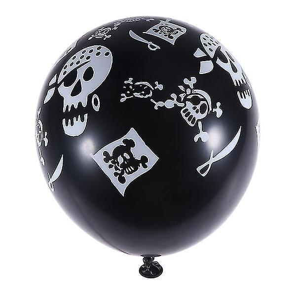 13 st set en corsair ballong och tolv 12 tums piratballong för barn födelsedagsfest dekoration